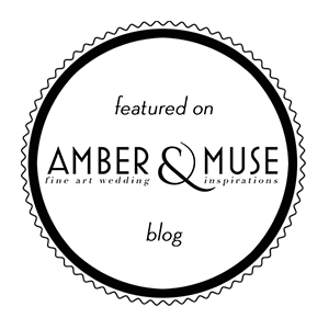 Logo featured on AMBER & MUSE Blog