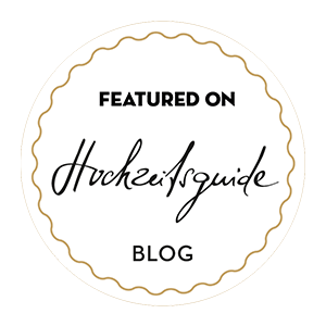 Logo featured on Hochzeitsguide Blog